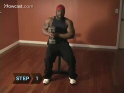 How to Do Overhead Dumbbell Triceps Extensions Instructional Video