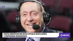 ESPN Announcer Dick Vitale Shares Lymphoma Diagnosis News Clip