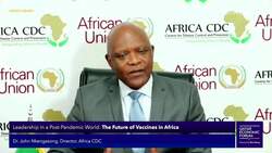 Mastercard Foundation, Africa CDC Execs on Vaccines in Africa News Clip