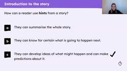 Engaging with the opening of 'The Firework Maker's Daughter' Instructional Video