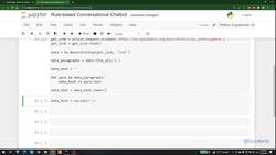 Basics of Chatbots with Machine Learning & Python - Elimination Instructional Video