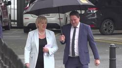 Fine Gael nominee Heather Humphreys submits papers for presidential race News Clip