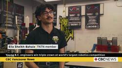 Young B.C. engineers win triple crown at world’s largest robotics competition News Clip