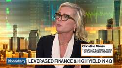 Goldman's Minnis Says She's Cautiously Optimistic About Credit Market News Clip