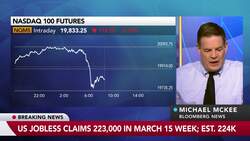 US Economy: Jobless Claims Little Changed as Continuing Claims Rise News Clip