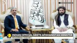 India-Taliban: India's Envoy for Afghanistan Meets Taliban Defense Minister For The First Time News Clip