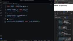 Modern JavaScript from the Beginning - Second Edition - Literals Versus Built-In Constructors Instructional Video