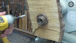 Woodturning - Half a Log to a Bowl? Instructional Video
