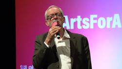 Jeremy Corbyn promises to create a £1bn arts fund News Clip
