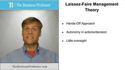 Laissez Faire - Management Theory Instructional Video