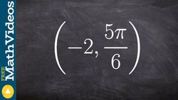 Learn how to find different representations of a polar point with a negative radius Instructional Video