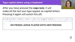 Make changes to text Instructional Video
