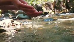 Fresh water. Stock Footage