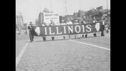 Record number of marchers and spectators participate in the American Legion Parade during convention in St. Louis, MO News Clip