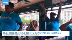 D.C. Hosts First Of Its Kind 'Pridemobile' Parade News Clip
