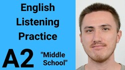 A2 English Listening Practice - Middle School Instructional Video