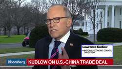 NEC’s Kudlow on Jobs Report, Phase One China Trade Deal, EU Trade News Clip