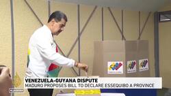 Venezuela-Guyana dispute: Maduro proposes a bill to declare Essequibo a province. News Clip