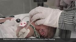 Medical care hard to find in Pakistan’s worst flooded areas News Clip
