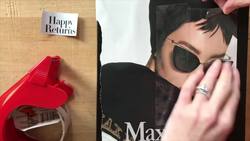 Magazine Tape Transfer Tutorial for Translucent Mixed Media Collage Instructional Video