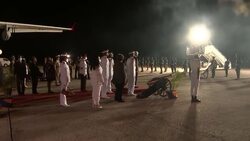 Prince Charles arrives in Barbados News Clip