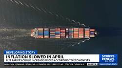 Inflation slowed in April but tariffs are likely to increase prices soon, according to economists News Clip