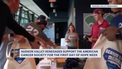 Hudson Valley Renegades kick off Hope Week with cancer care packages News Clip