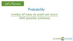 Describing Sample Spaces and Probability Instructional Video