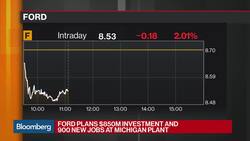 Ford Invests $900M to Build Electric Vehicles in Michigan News Clip