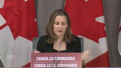Freeland reacts to Trump administration's 3M order News Clip