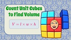 Counting Unit Cubes to Find Volume Instructional Video