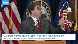 Veterans Affairs Department Fires Deputy Secretary James Byrne News Clip