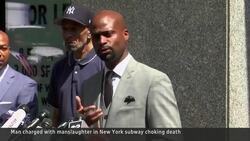 Manslaughter charge in chokehold death on NYC subway News Clip