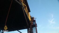 Fire engulfs shipyard hit by Ukrainian missiles in Russia-annexed Crimea News Clip