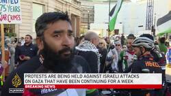 Thousands in London rally in solidarity with Palestinians News Clip