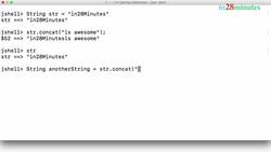 Java Programming for Complete Beginners - Java 16 - Step 05 - Understanding String is Immutable and String Concat, Upper Case, Lower Instructional Video