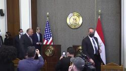 CLEAN : Kerry meets Egyptian FM in Cairo to discuss climate change News Clip