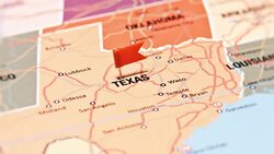Texas from USA States Stock Footage