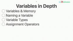 Learn Java from Scratch - A Beginner's Guide - Step 15 - 4 Important Things to Know about Variables in Java Instructional Video