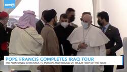 Pope Francis Ends Iraq Tour, Urging Christians To Forgive And Rebuild News Clip