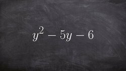 Factoring a trinomial Instructional Video