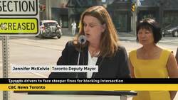 Toronto increases fines for stopping in intersections Instructional Video
