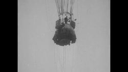 US Army-National Geographic stratospheric balloon taking off from and landing in South Dakota News Clip