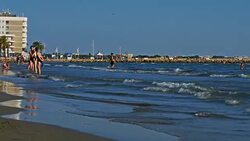 Le Grau du Roi, Gard,Occitanie, France Stock Footage