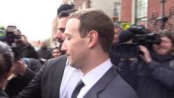 Facebook chief discusses regulation of social media in Dublin News Clip