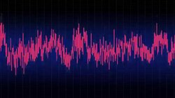 Audio Spectrum Simulation Stock Footage