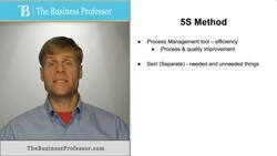5S Method - Process Management Instructional Video