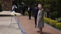 RWANDA: The Prince of Wales and Duchess of Cornwall heard about atrocities, including the murder of children, which were committed during the Rwandan genocide as they toured the Kigali Genocide Memorial News Clip