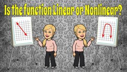 Linear vs. Nonlinear Functions Instructional Video