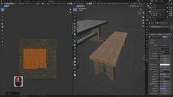 Blender to Unreal Engine - Become a Dungeon Prop Artist - Finishing Our Table and Chairs Instructional Video